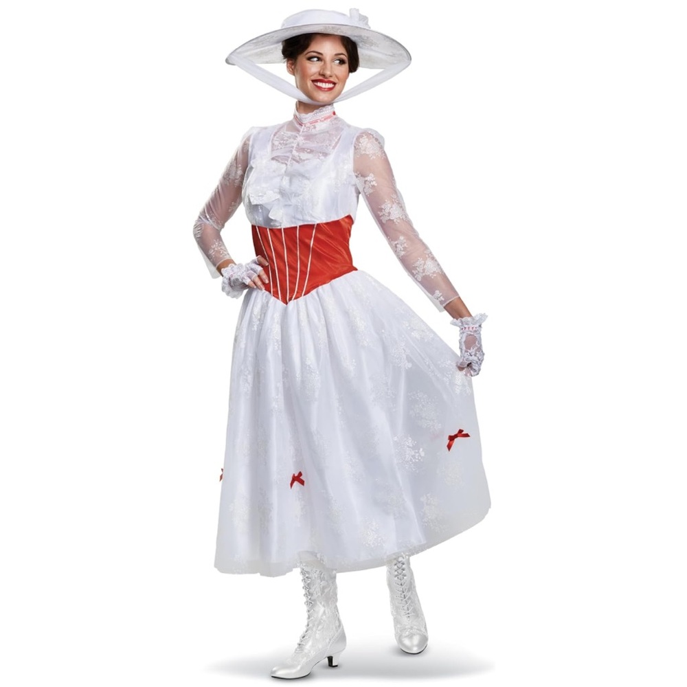 Halloween Costume - Deluxe Mary Poppins, Women’s size XL
